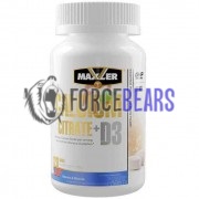 Calcium Citrate + D3 (120 шт), Maxler