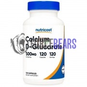 Calcium D-Glucarate (120 шт по 500 мг), Nutricost
