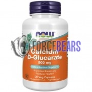 Calcium D-Glucarate (90 шт по 500 мг), NOW Foods
