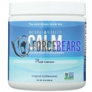 Calm [Magnesium Supplement + Calcium Powder] (226 гр: 30 порций), Natural Vitality