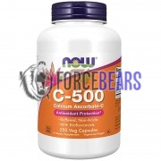Vitamin C-500 [Calcium Ascorbate-C] (250 шт по 500 мг), NOW Foods