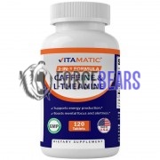 Caffeine & L-Theanine (120 шт по 300 мг), Vitamatic