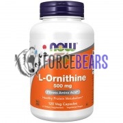 L-Ornithine (120 шт по 500 мг), NOW Foods
