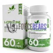 L-Citrulline (60 шт по 500 мг), NaturalSupp