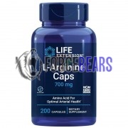 L-Arginine капс (200 шт по 700 мг), Life Extension